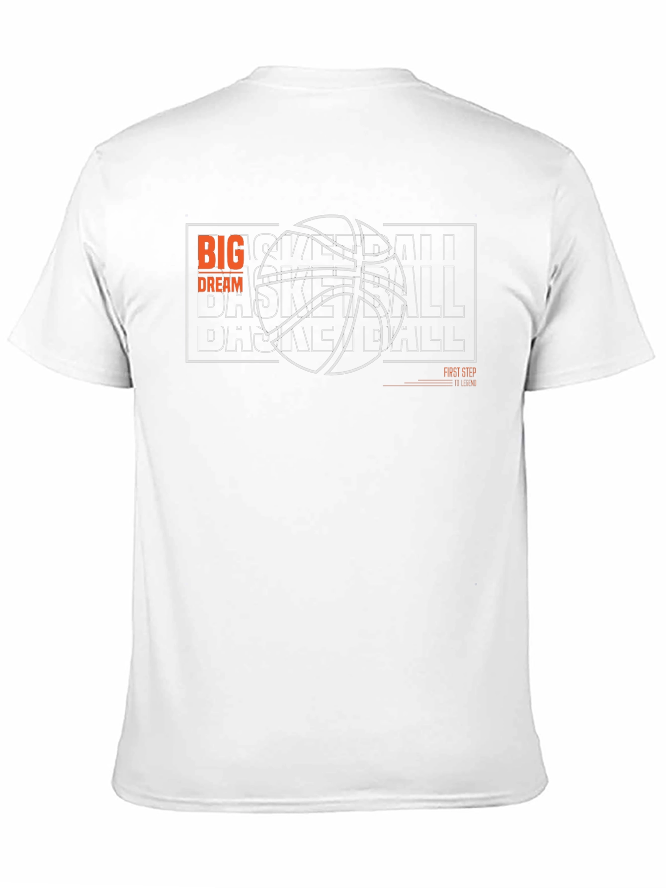 Basketball Big Dream Graphic T-Shirt