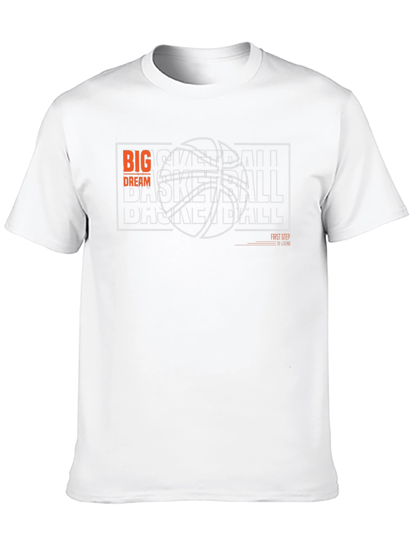 Basketball Big Dream Graphic T-Shirt