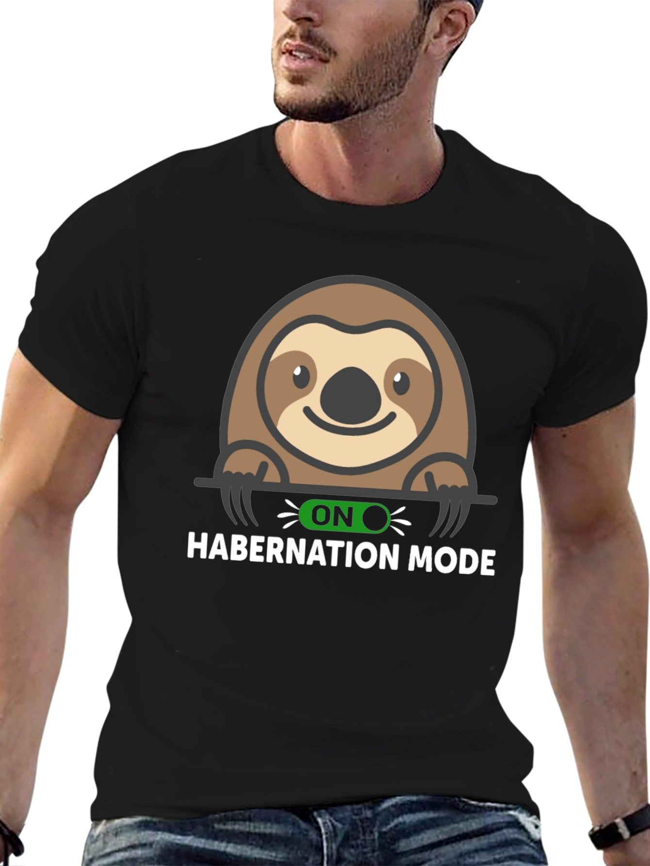 Hibernation Mode Sloth Graphic Tee