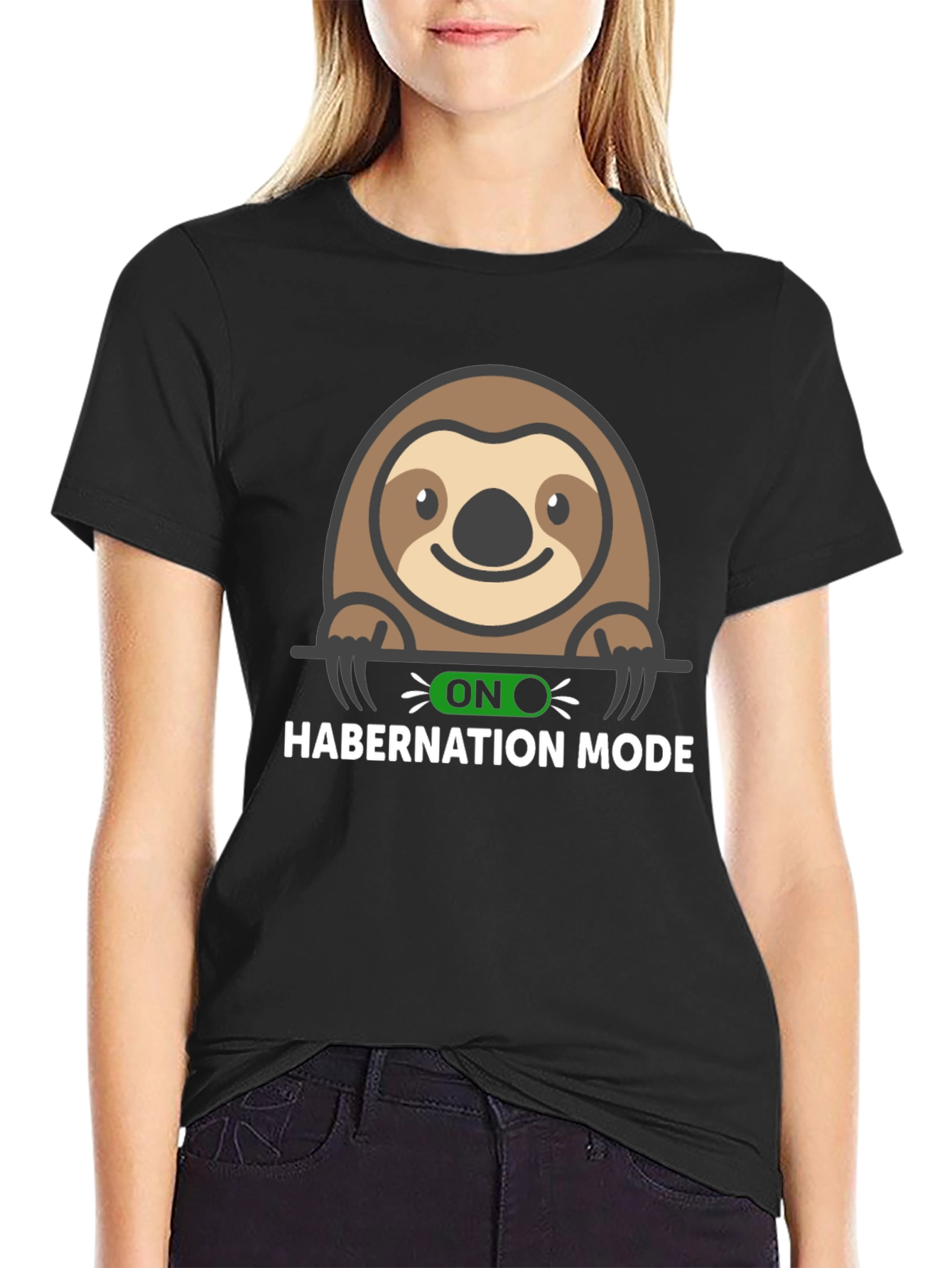 Hibernation Mode Sloth Graphic Tee