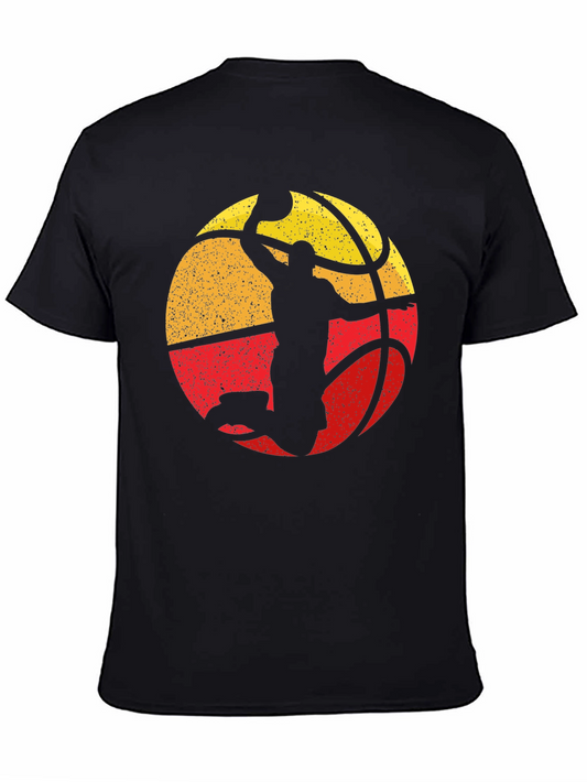 Retro Basketball Dunk T-Shirt