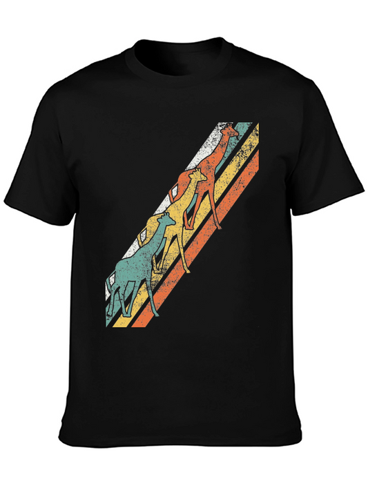Retro Giraffe T-Shirt - Stylish Vintage Design