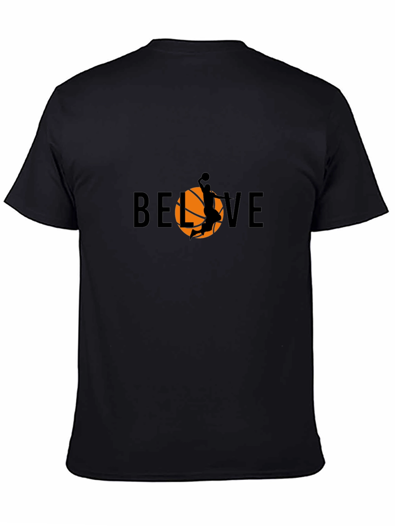 Believe Basketball Graphic Tee - Black