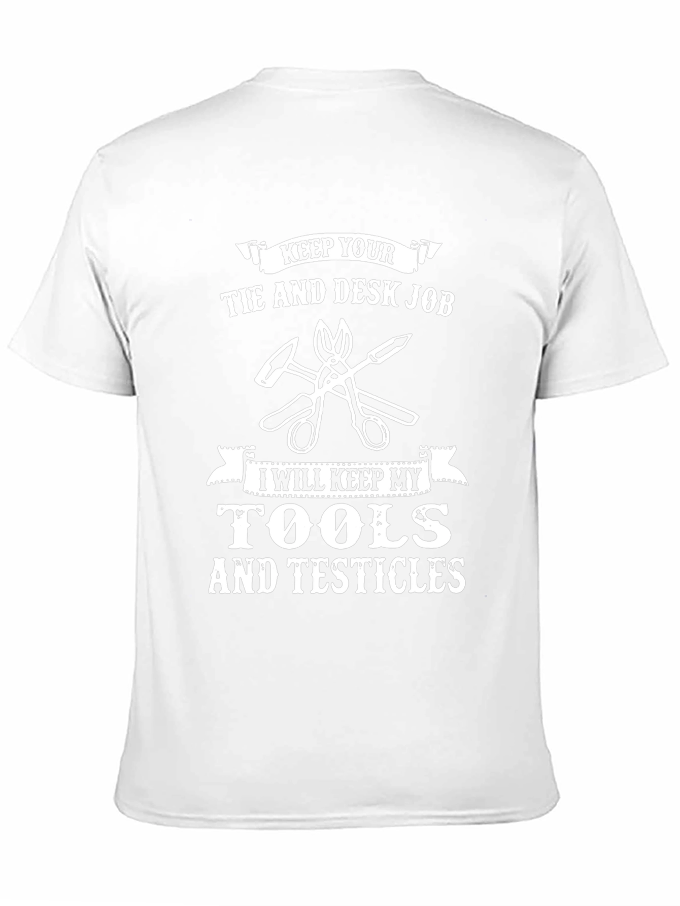 Tools and Testicles Graphic T-Shirt