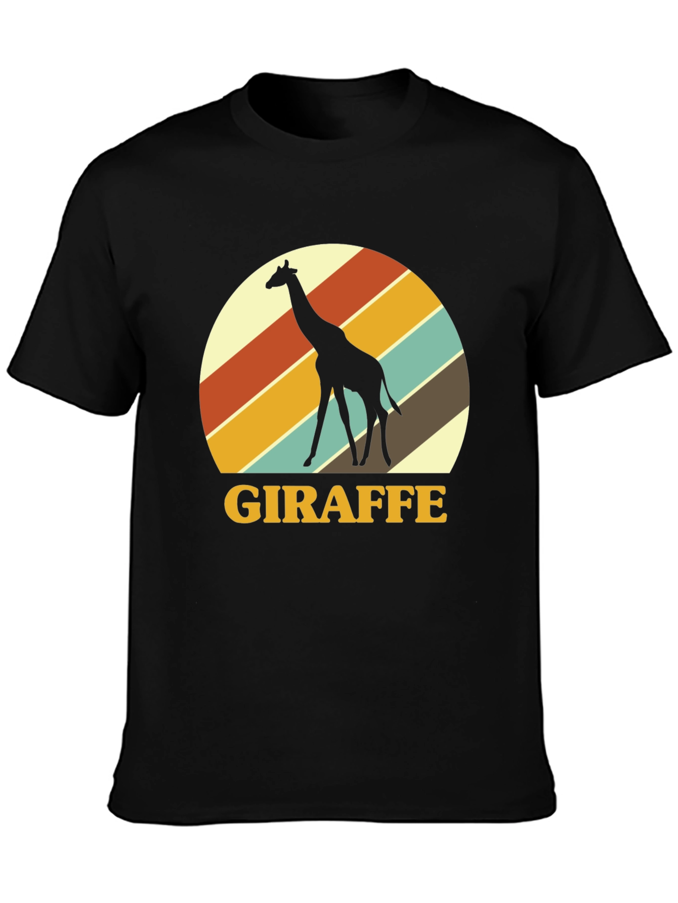 Retro Giraffe Graphic Tee
