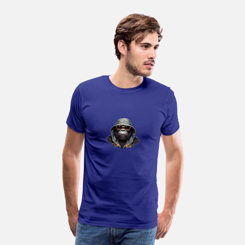 "Street King Gorilla T-Shirt – Urban Hip-Hop Power