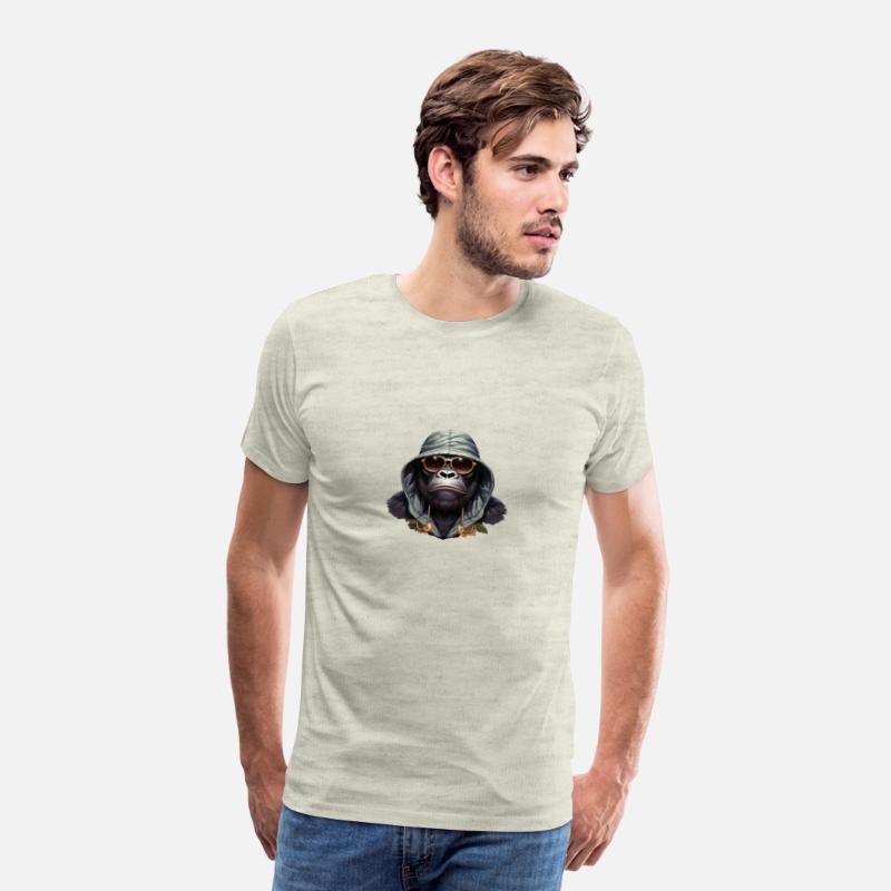 "Street King Gorilla T-Shirt – Urban Hip-Hop Power