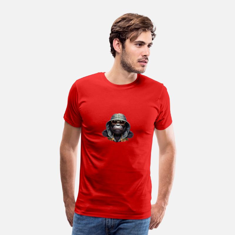 "Street King Gorilla T-Shirt – Urban Hip-Hop Power
