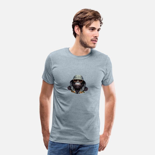 "Street King Gorilla T-Shirt – Urban Hip-Hop Power
