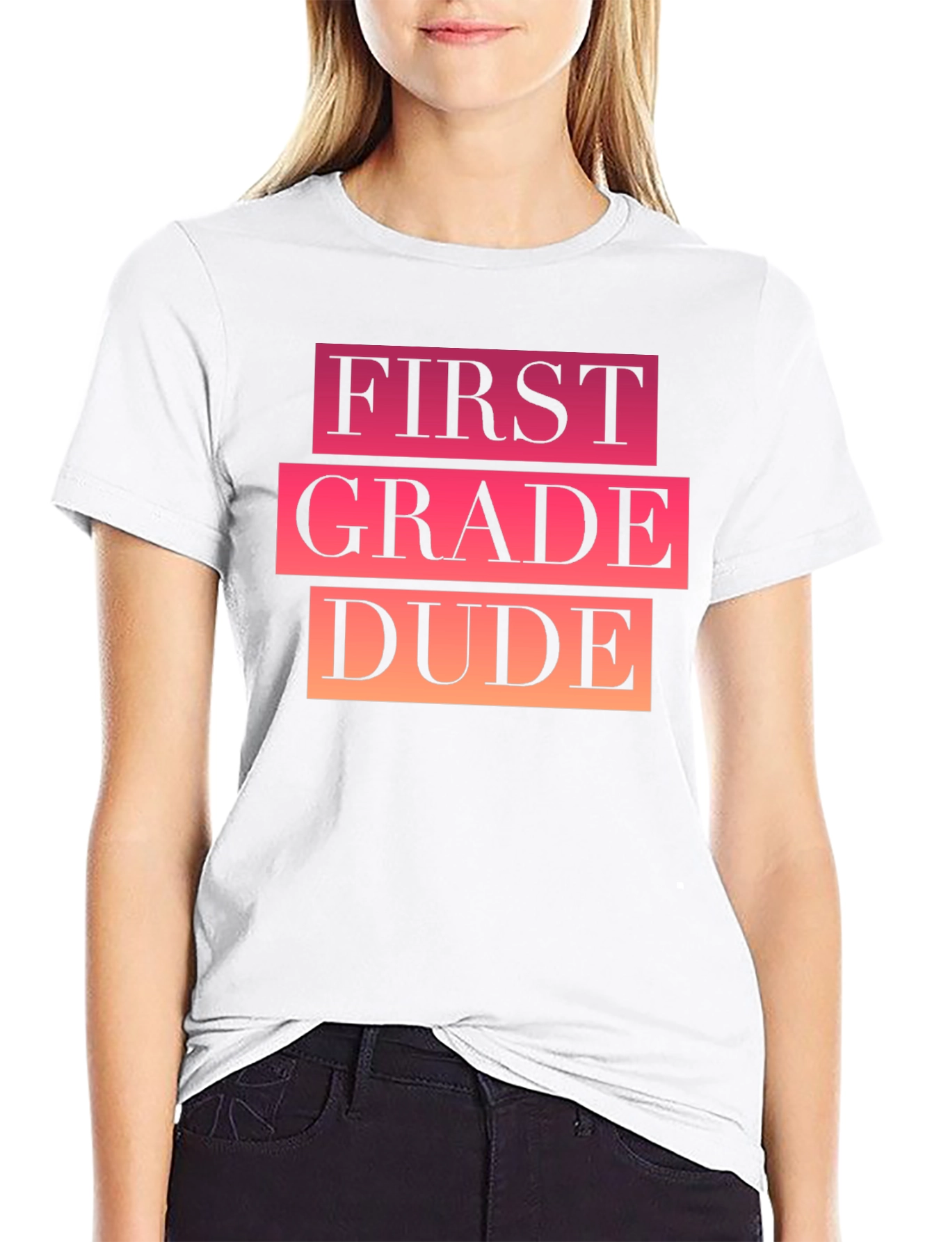 First Grade Dude T-Shirt - Back to School