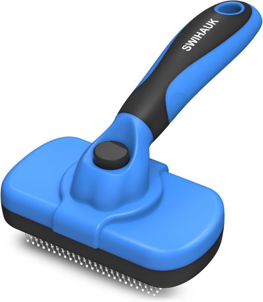 Swihauk Self Cleaning Slicker Brush - Skin Friendl - Best Seller