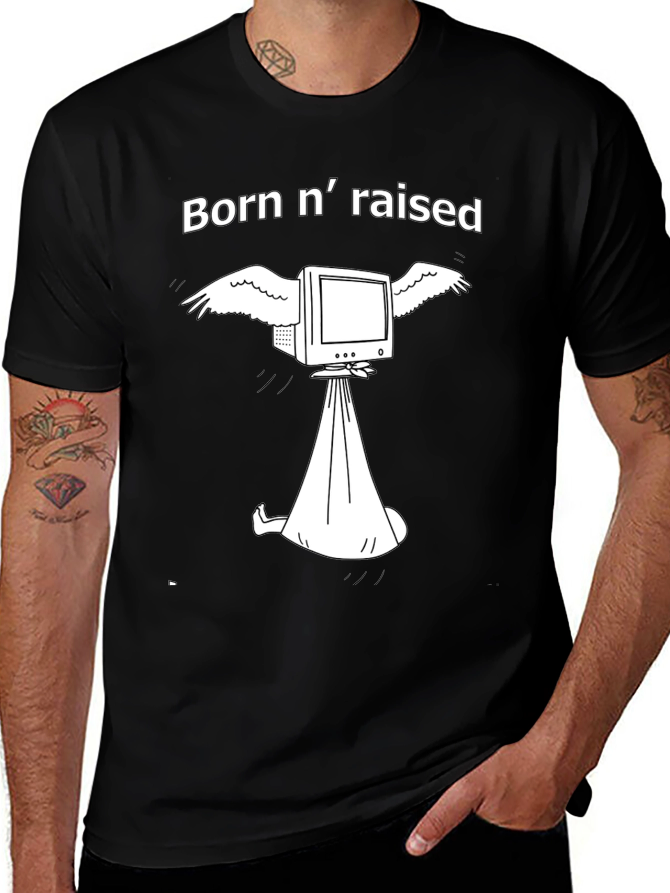 Born n raised Graphic T-Shirt