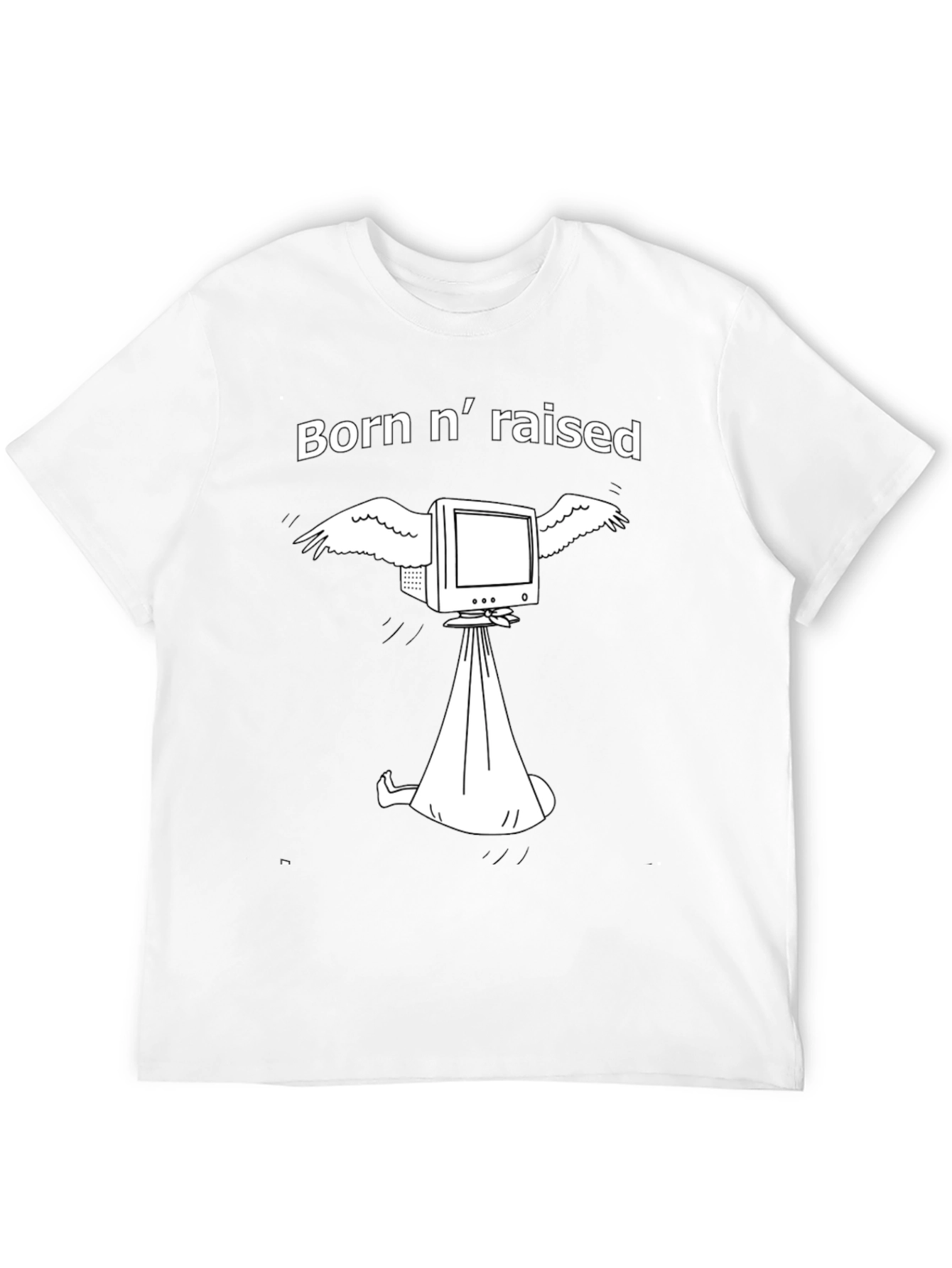 Born n raised Graphic T-Shirt
