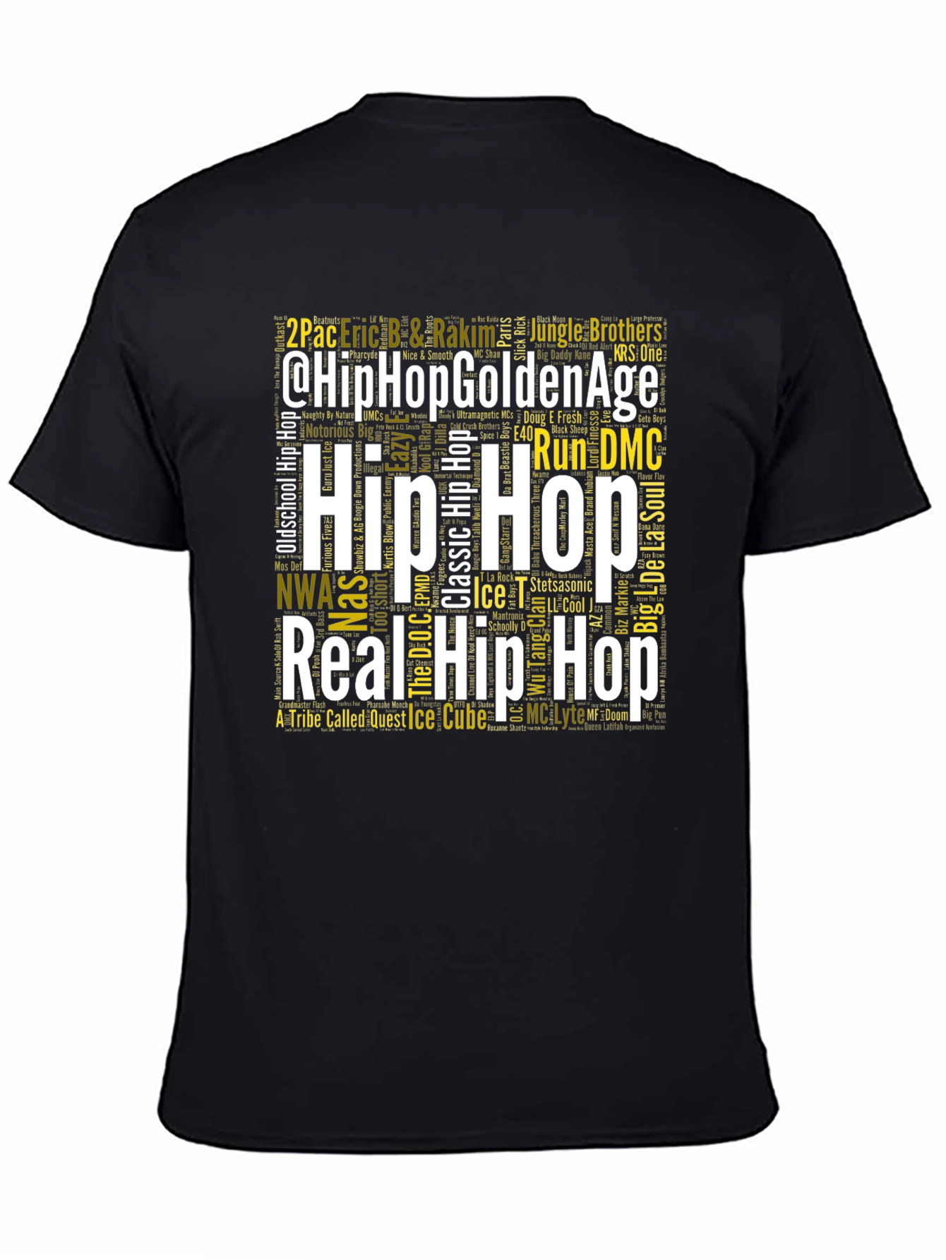 Hip Hop Golden Age Graphic T-Shirt