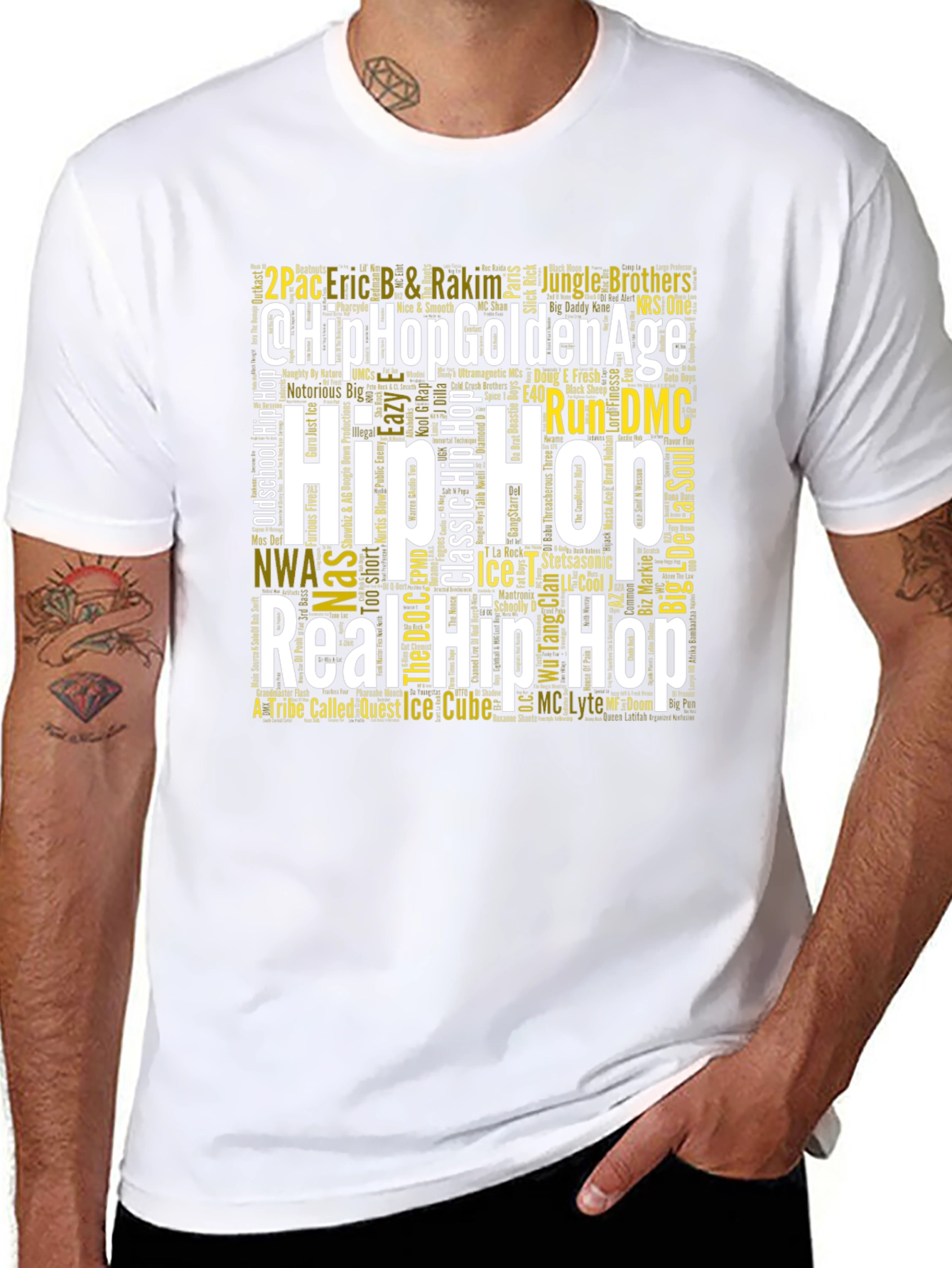 Hip Hop Golden Age Graphic T-Shirt