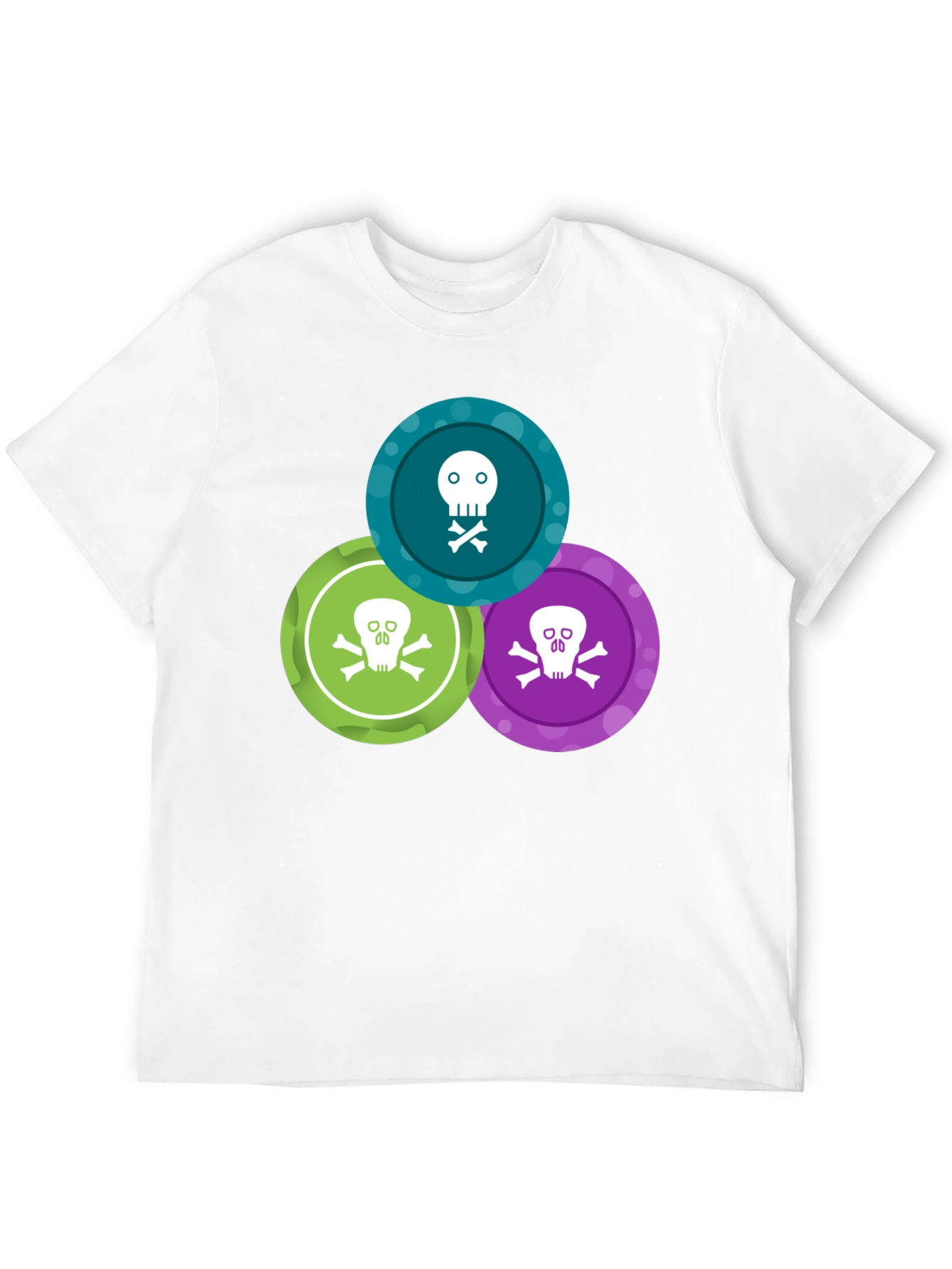 Skull & Crossbones T-Shirt - Graphic Print Tee