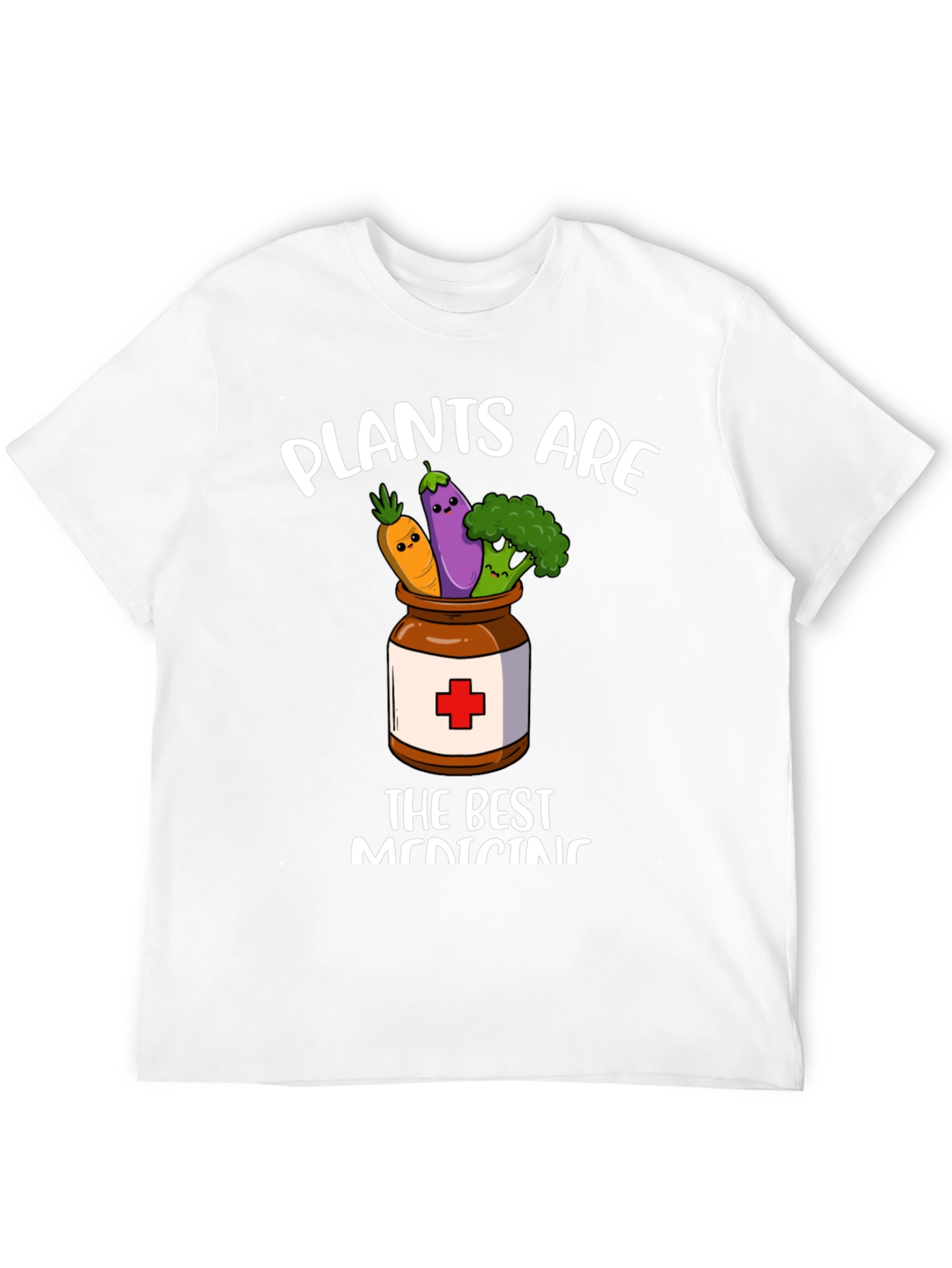 Plants are The Best Medicine Graphic T-Shirt
