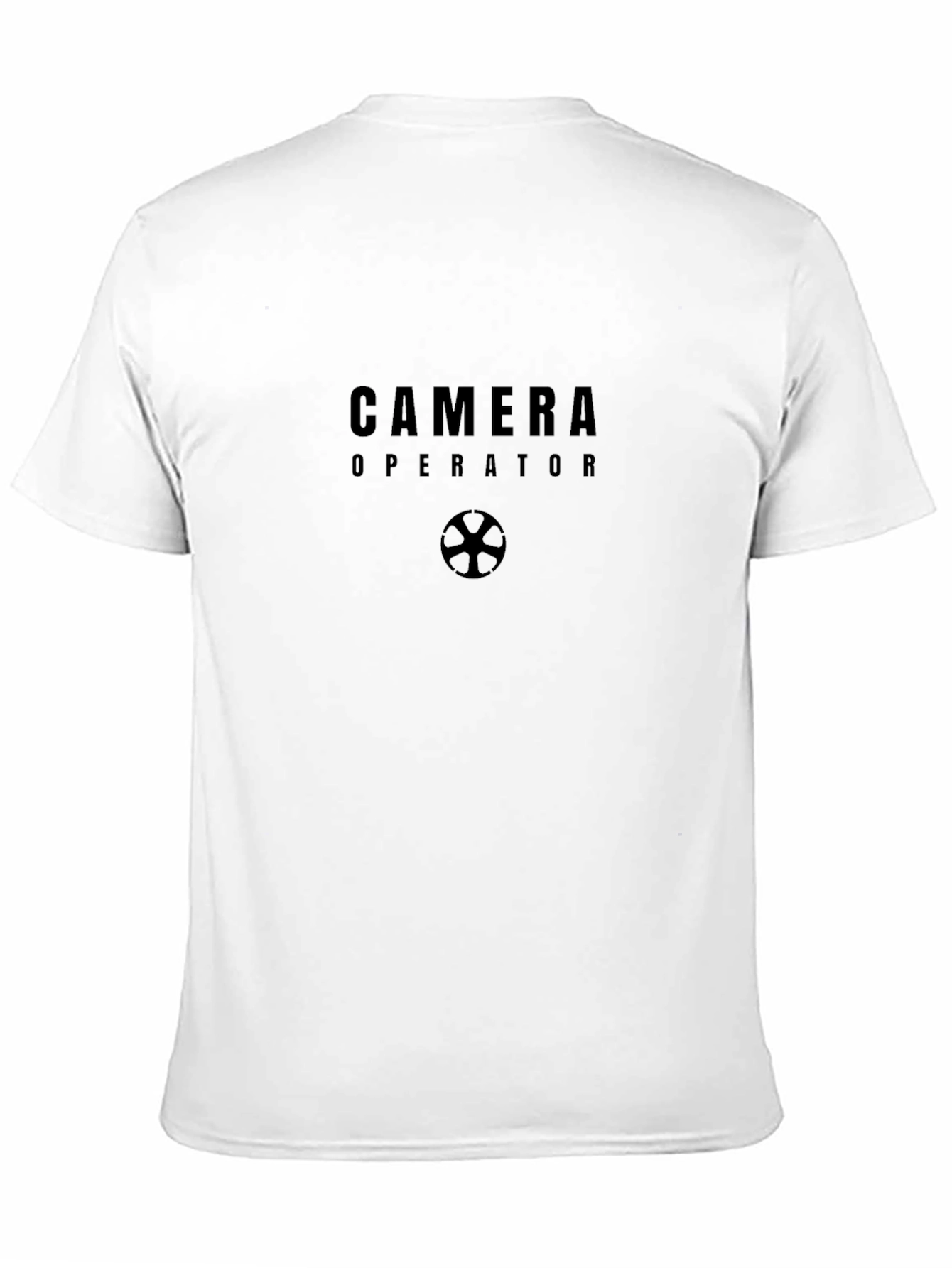 Camera Operator Crew Black T-Shirt