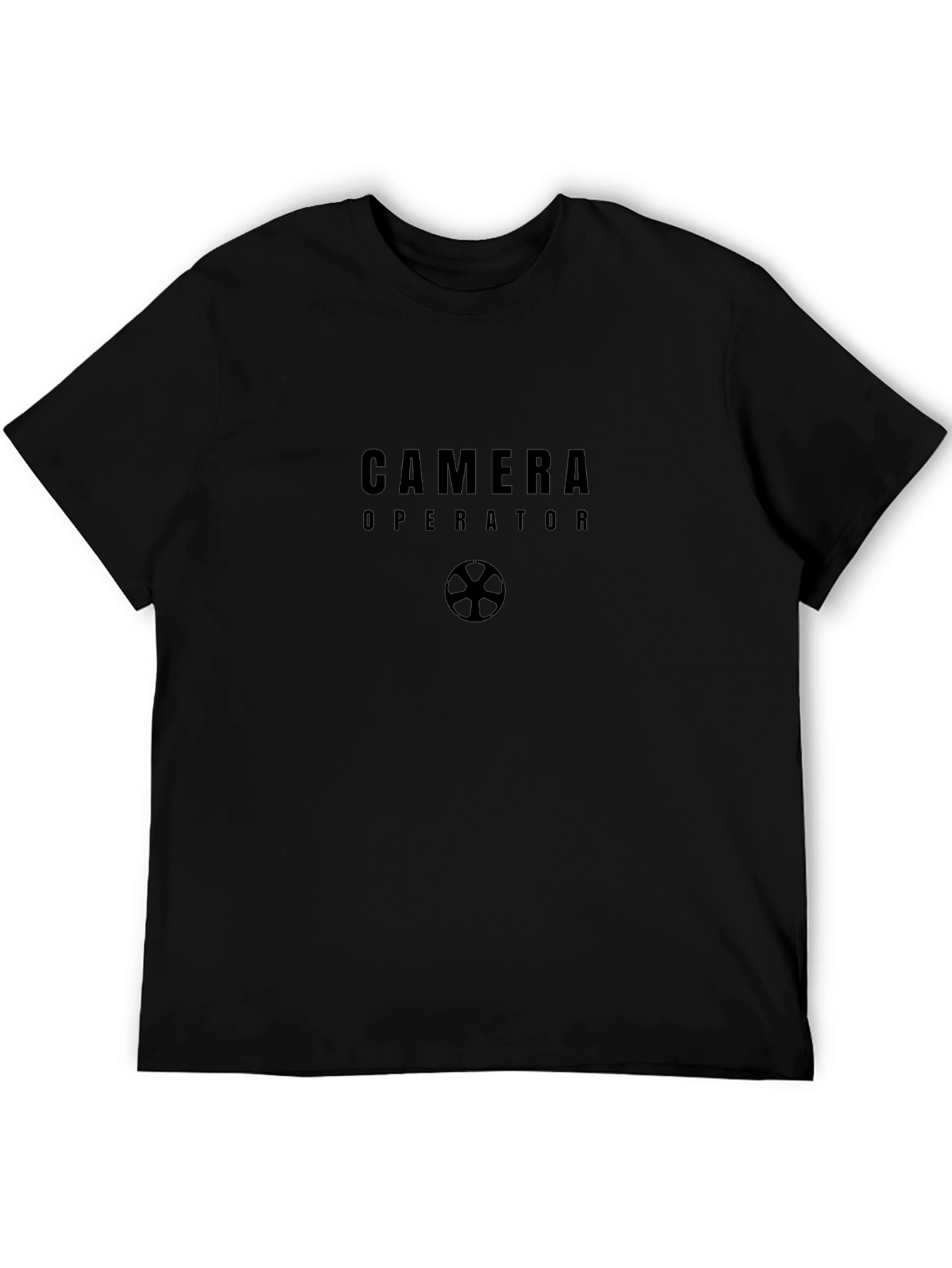 Camera Operator Crew Black T-Shirt