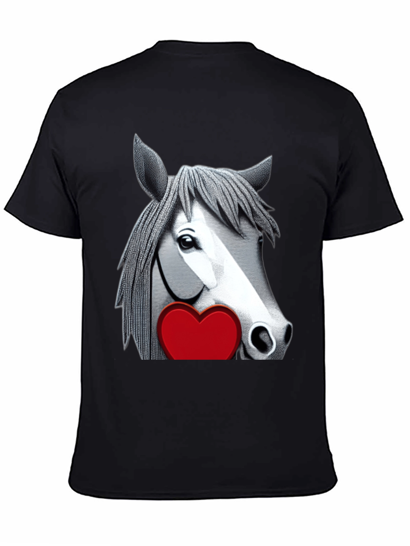 Horse with Heart Graphic Tee