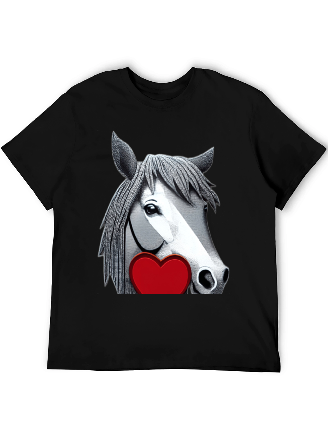 Horse with Heart Graphic Tee