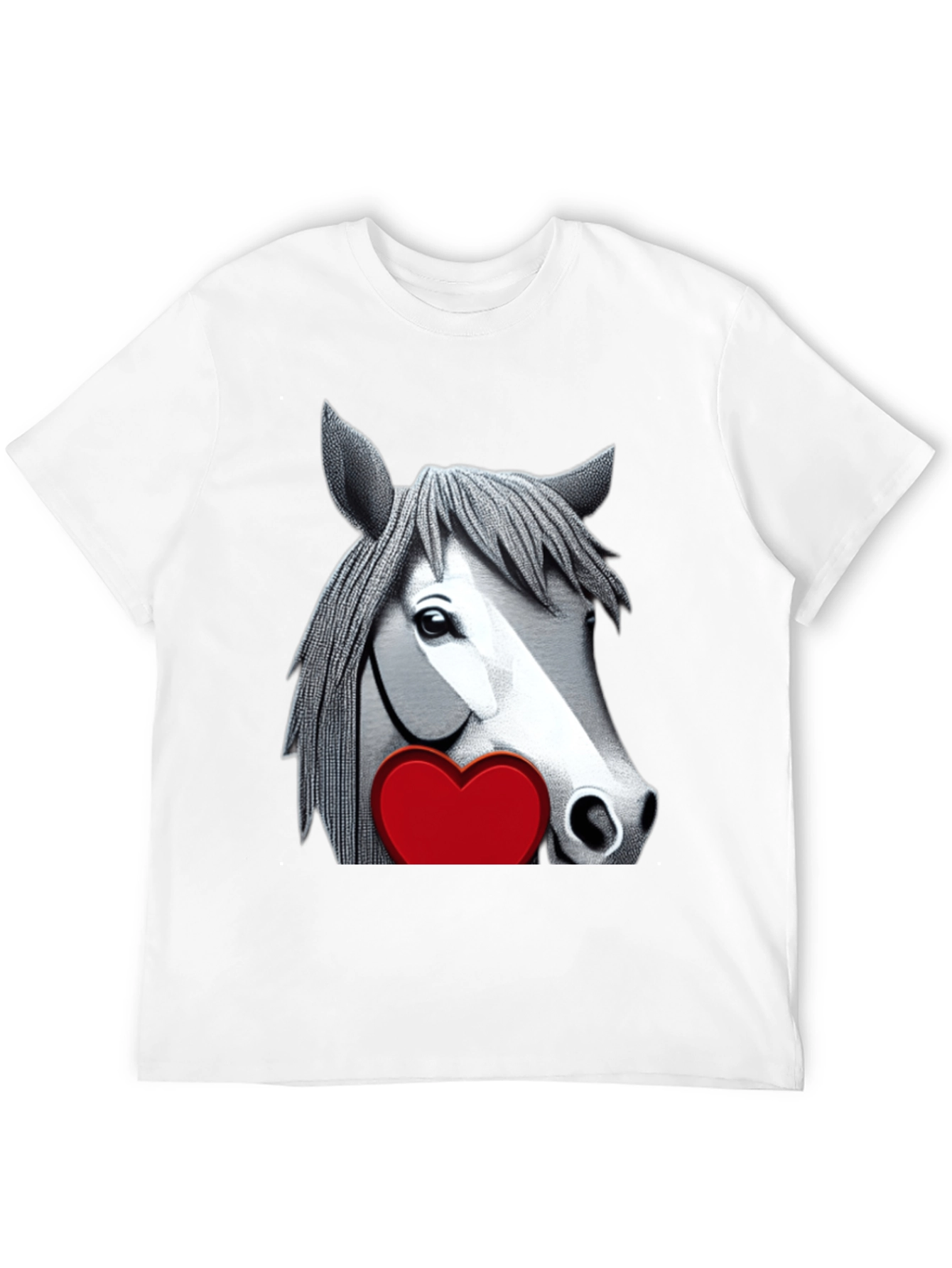 Horse with Heart Graphic Tee