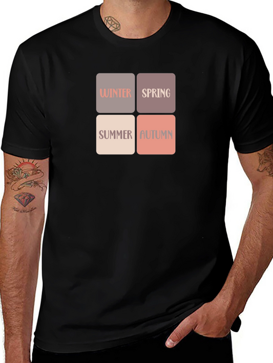 Seasons T-Shirt: Winter Spring Summer Autumn
