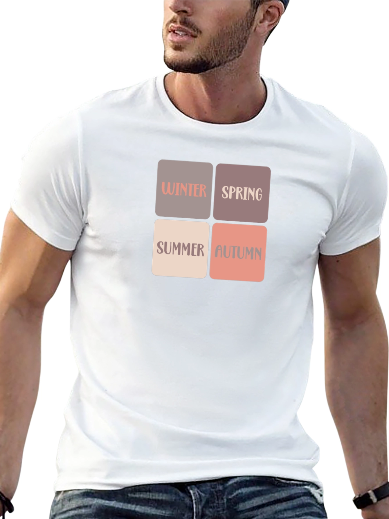 Seasons T-Shirt: Winter Spring Summer Autumn