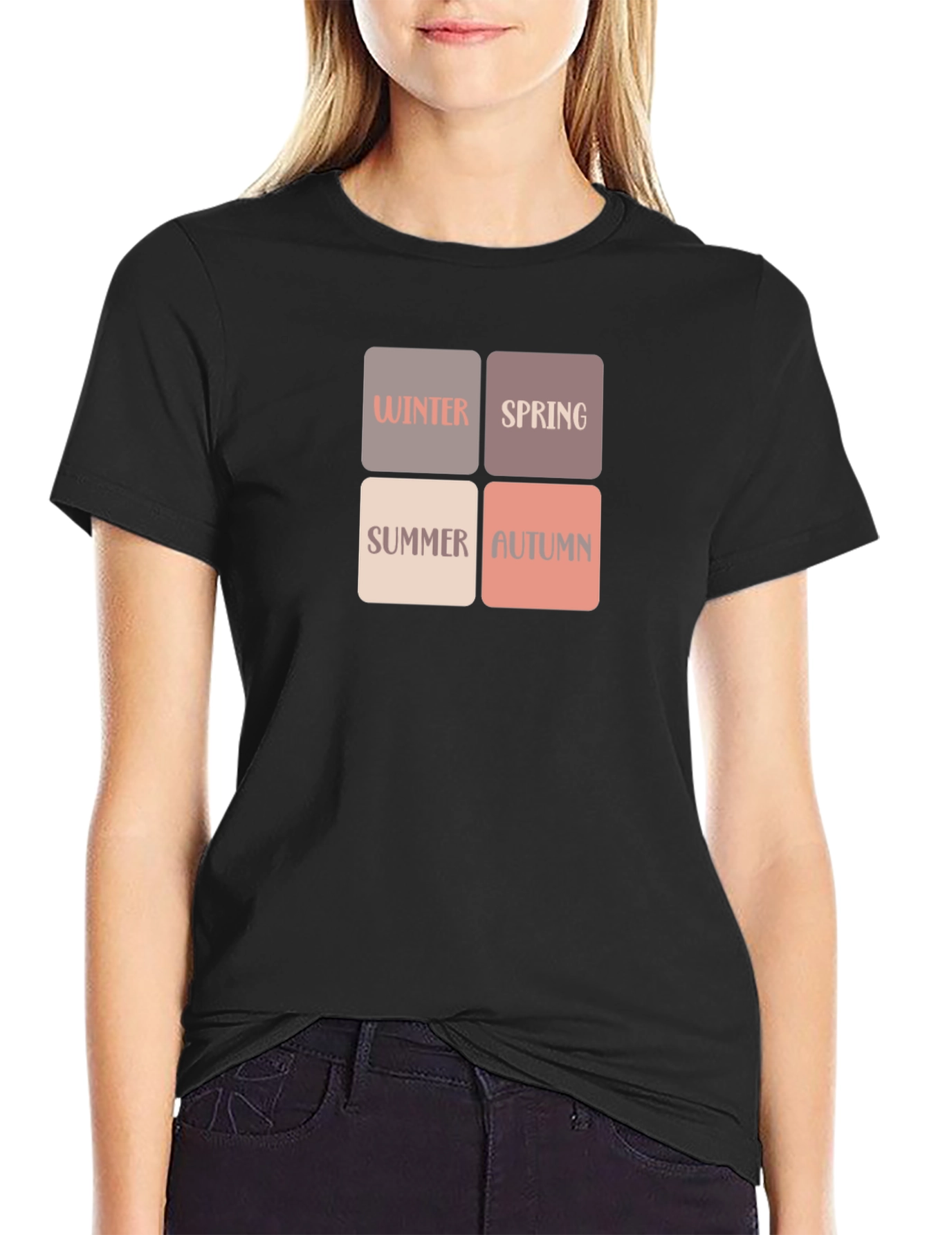 Seasons T-Shirt: Winter Spring Summer Autumn