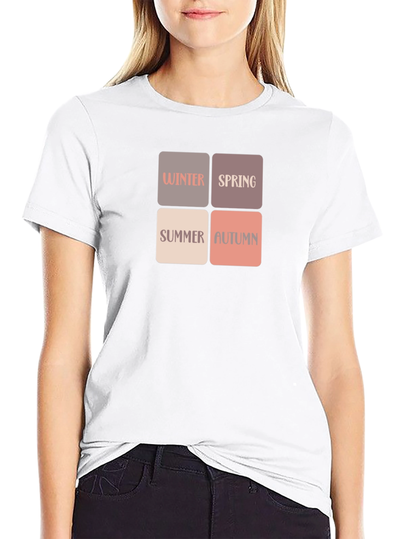 Seasons T-Shirt: Winter Spring Summer Autumn