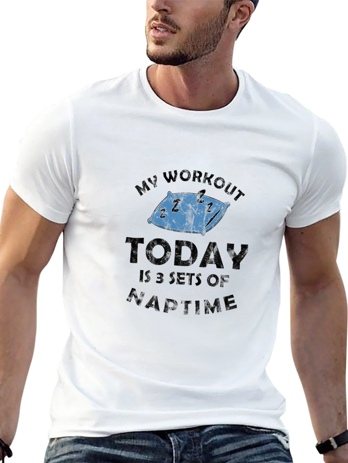 Funny Workout Naptime T-Shirt