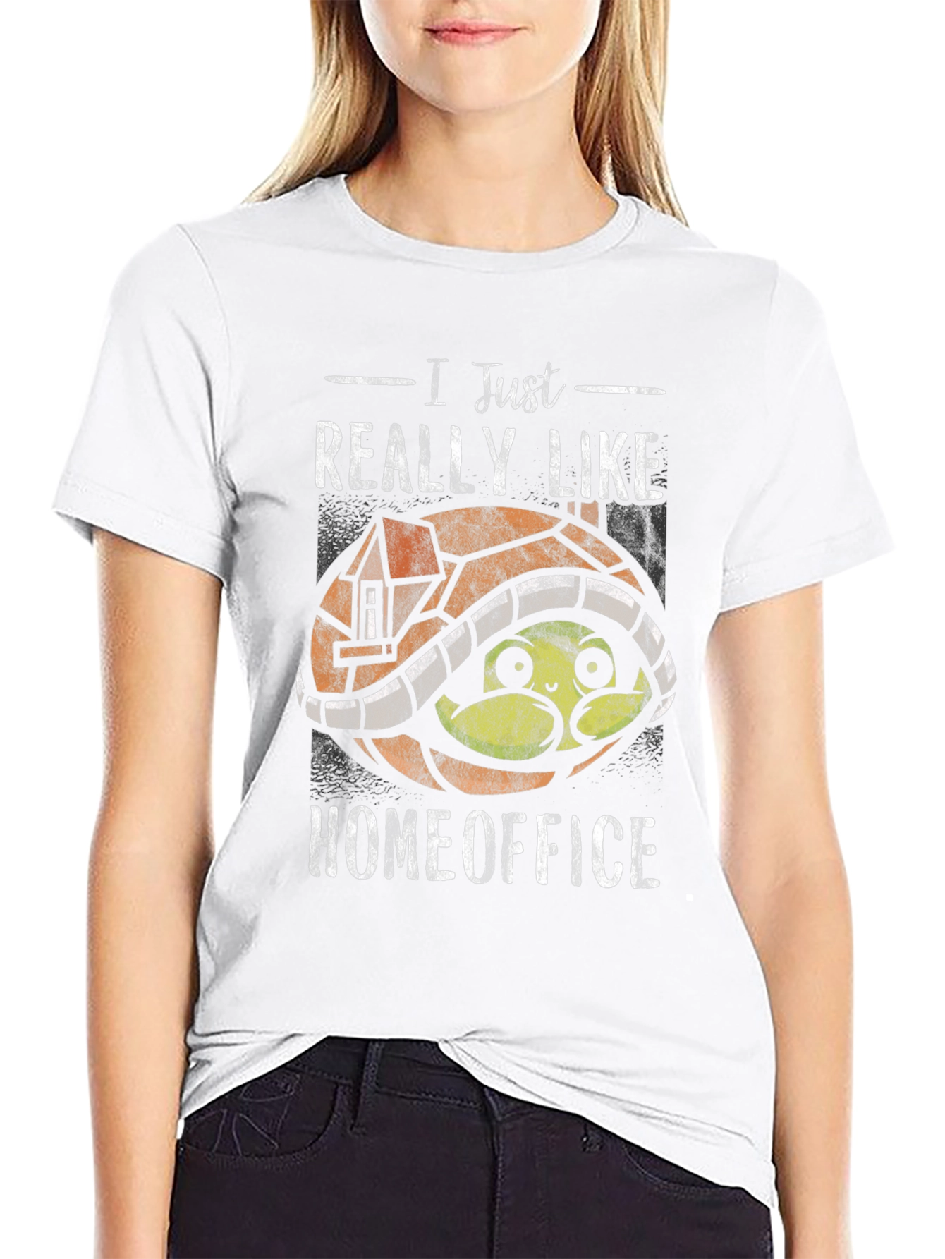 Home Office Turtle T-Shirt
