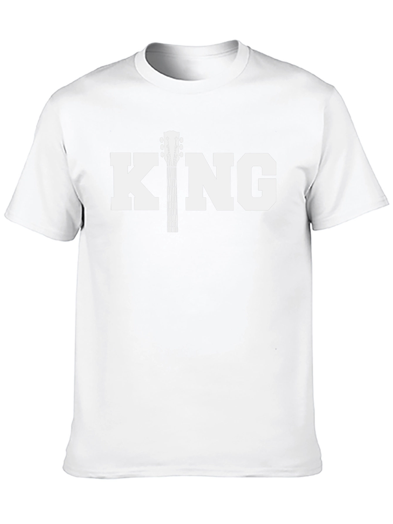 King Guitar Tee - Black Unisex T-Shirt