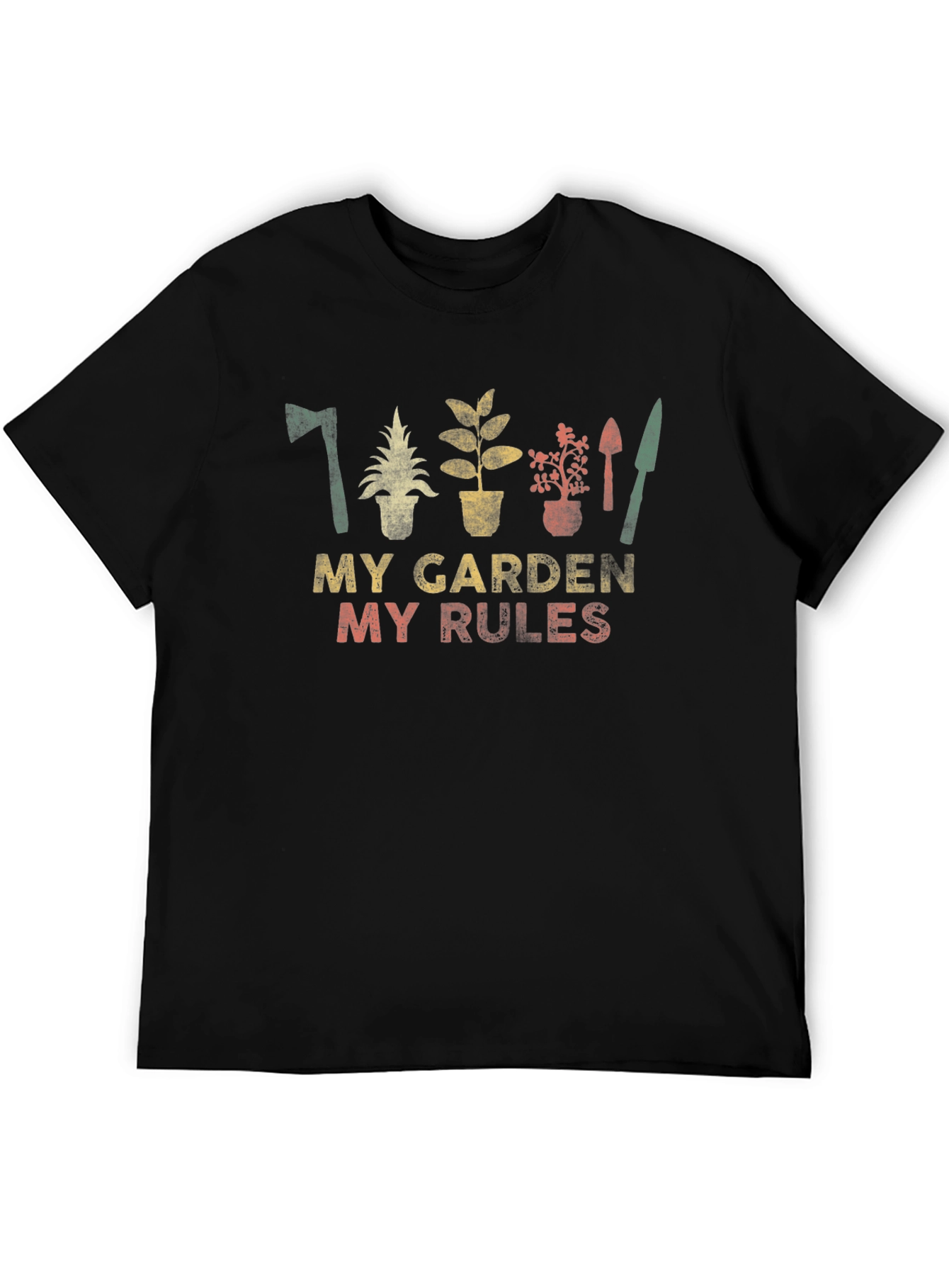 My Garden My Rules Graphic T-Shirt - Gardener Gift