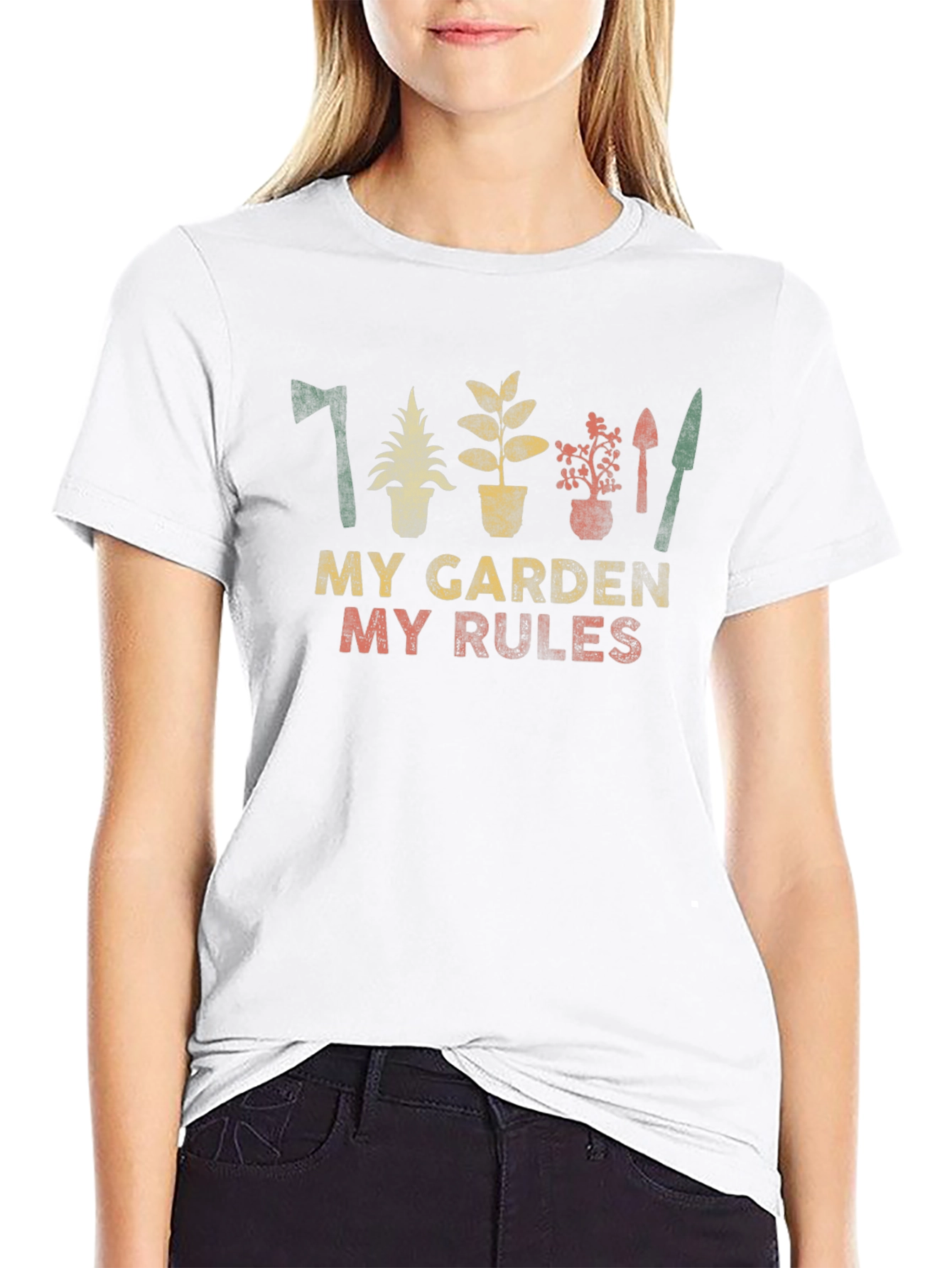 My Garden My Rules Graphic T-Shirt - Gardener Gift