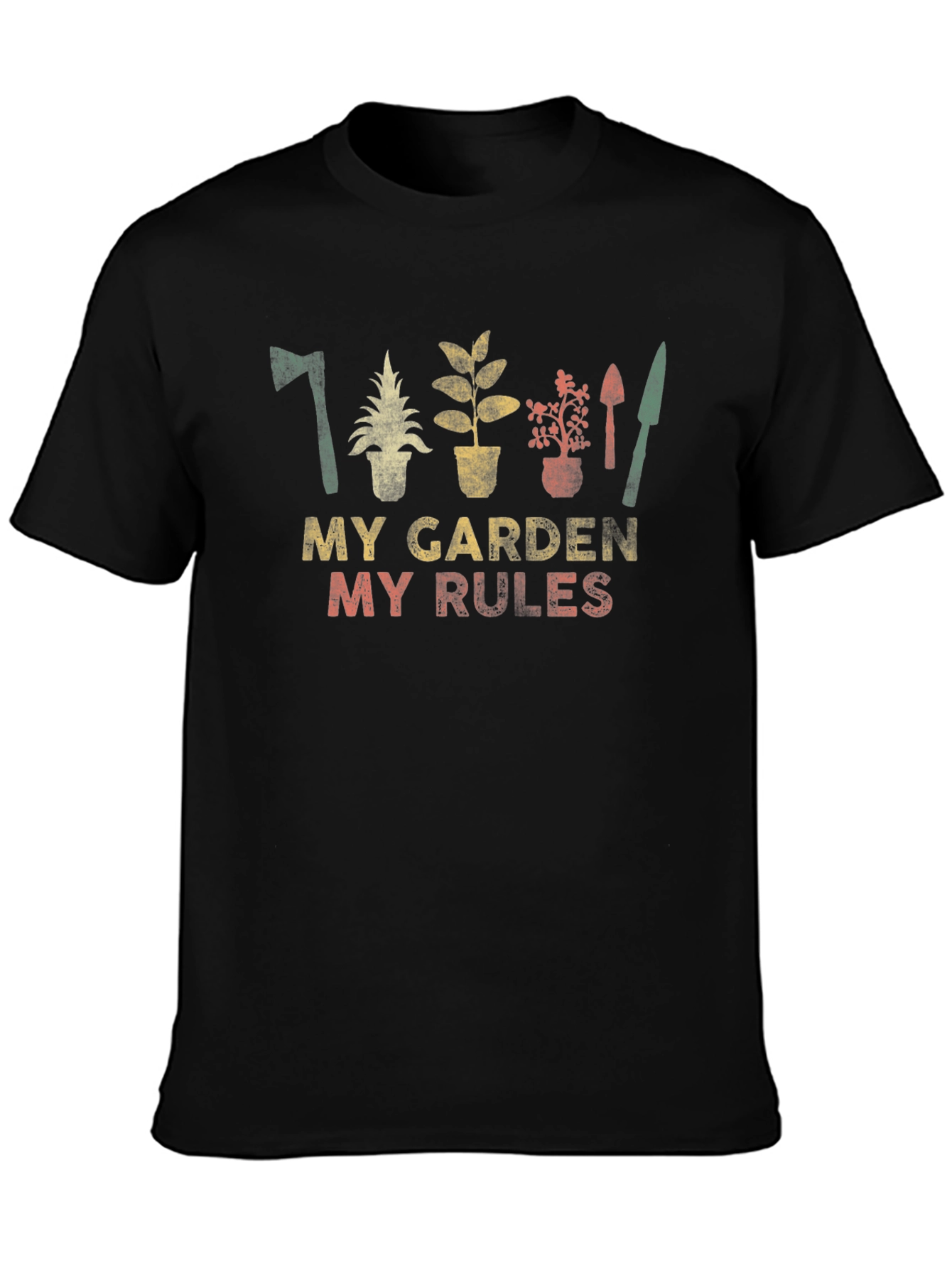 My Garden My Rules Graphic T-Shirt - Gardener Gift