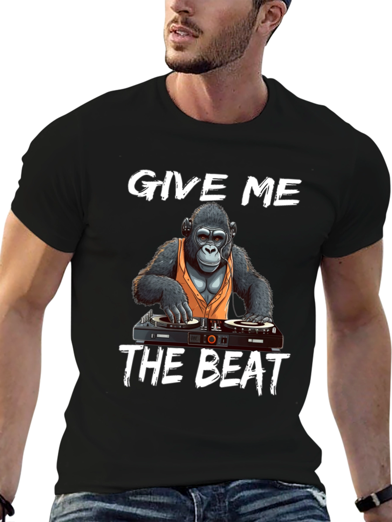 DJ Gorilla Graphic T-Shirt