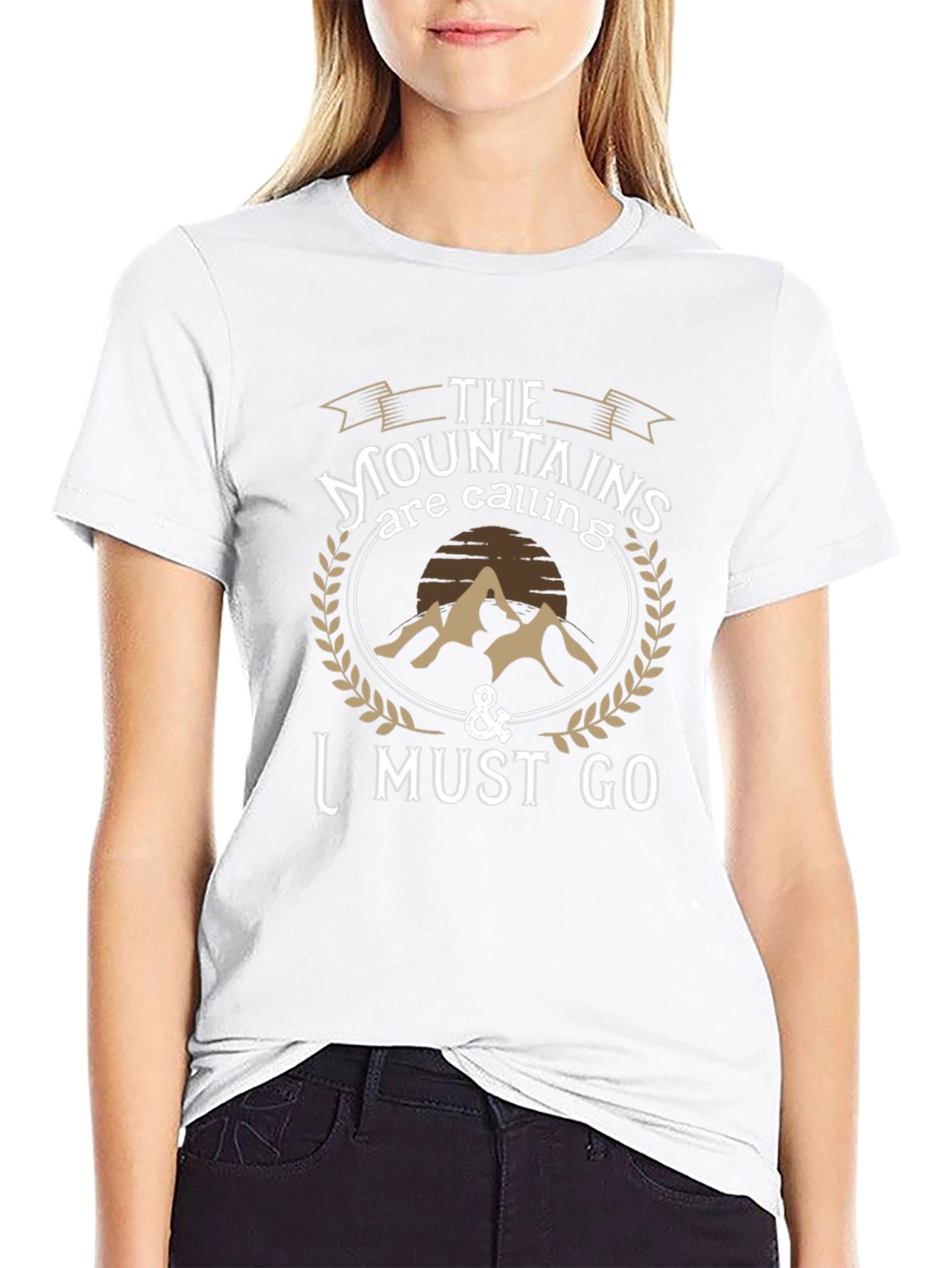 The Mountains are Calling T-Shirt - Adventure Awaits!