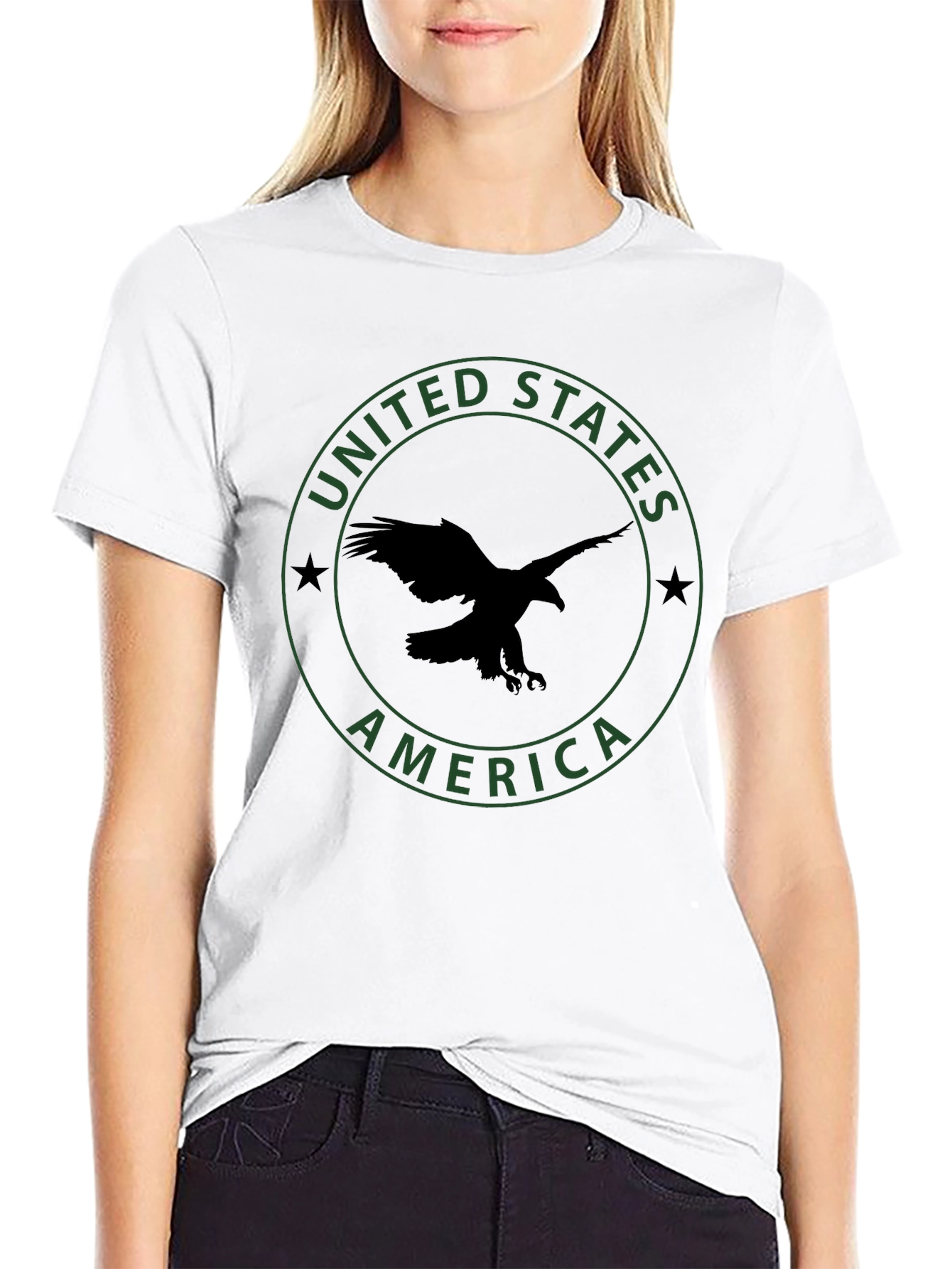 United States Eagle Graphic T-Shirt