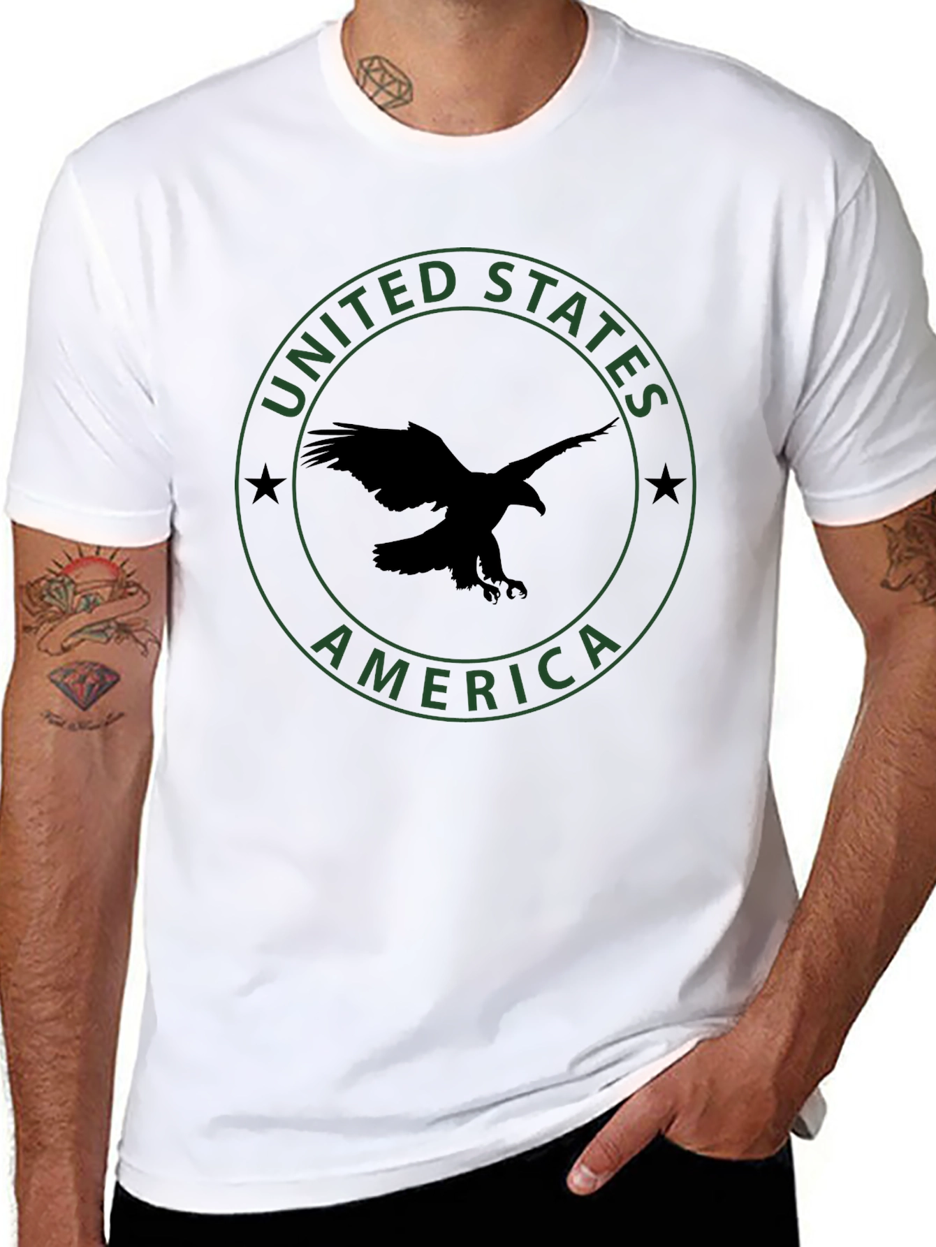 United States Eagle Graphic T-Shirt