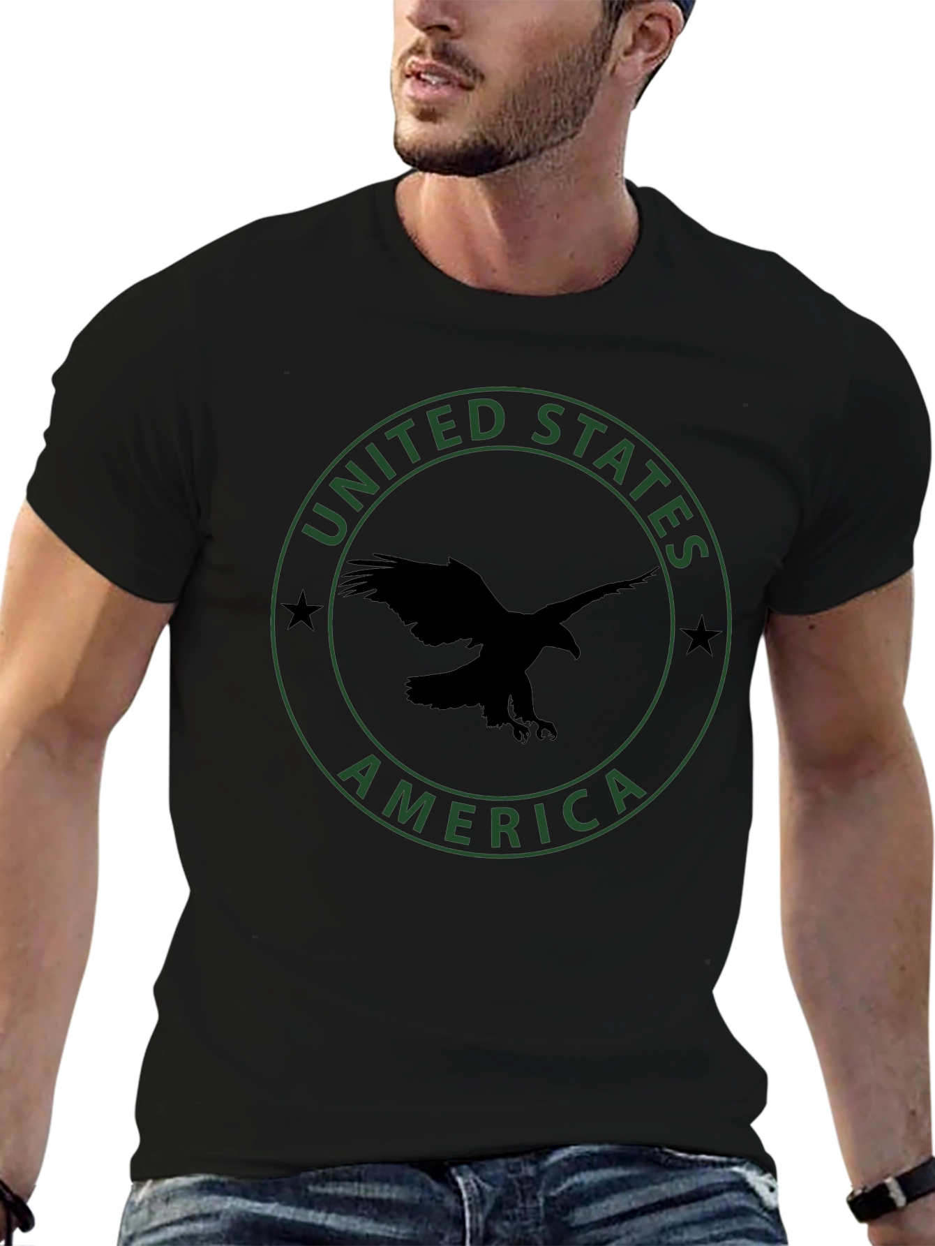 United States Eagle Graphic T-Shirt