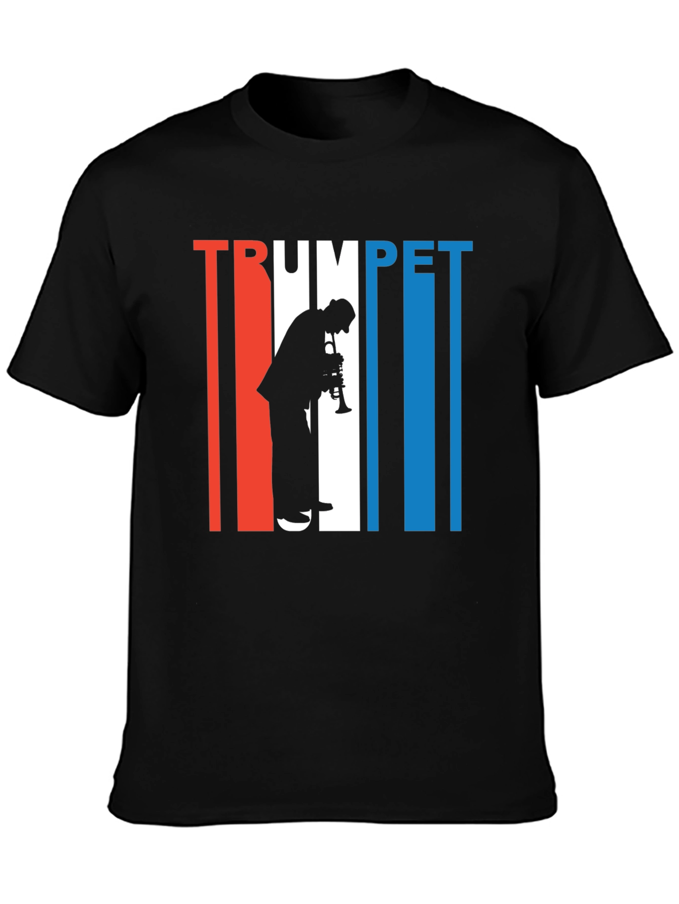 Trumpet Player Graphic Tee - Cool Musician T-Shirt