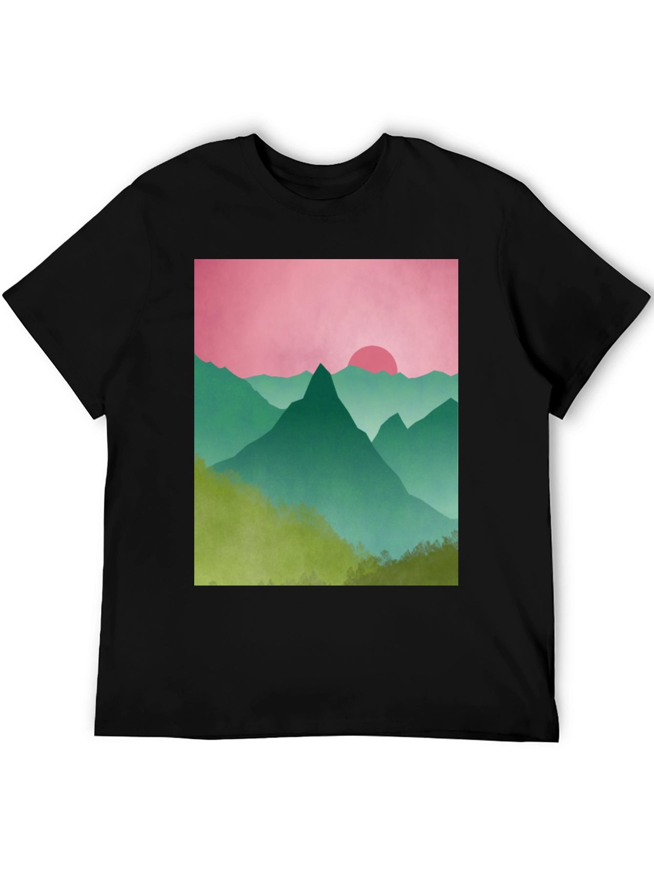Sunset Mountain Graphic Tee
