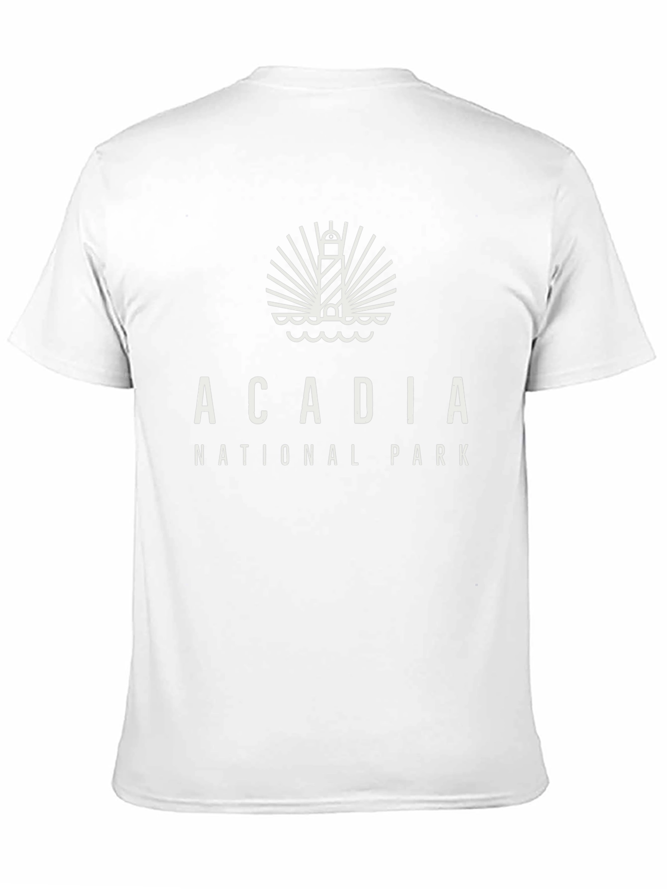 Acadia National Park Lighthouse Graphic T-Shirt