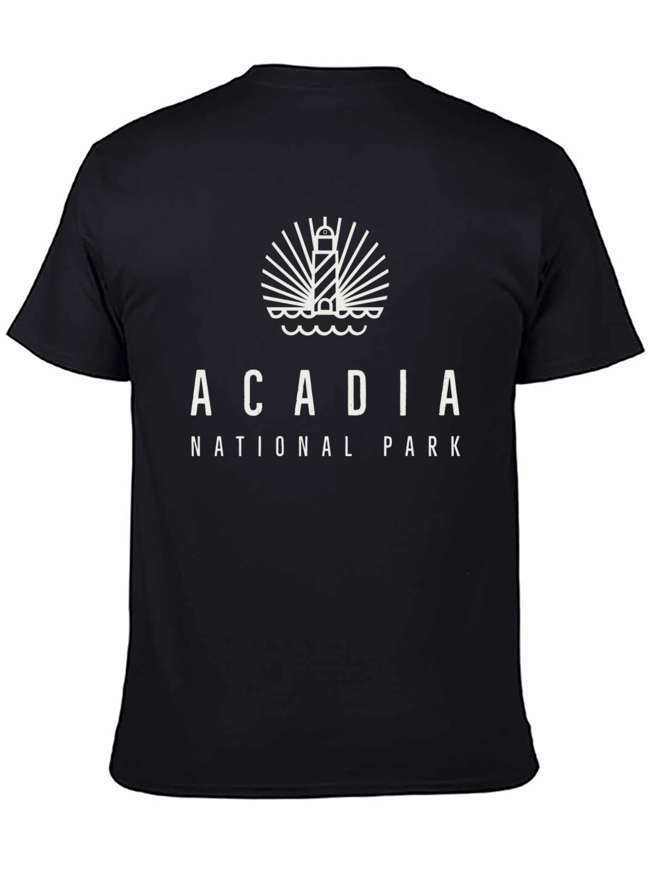 Acadia National Park Lighthouse Graphic T-Shirt