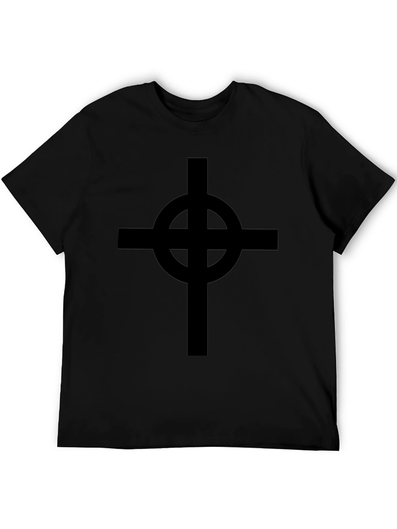 Celtic Cross Black T-Shirt