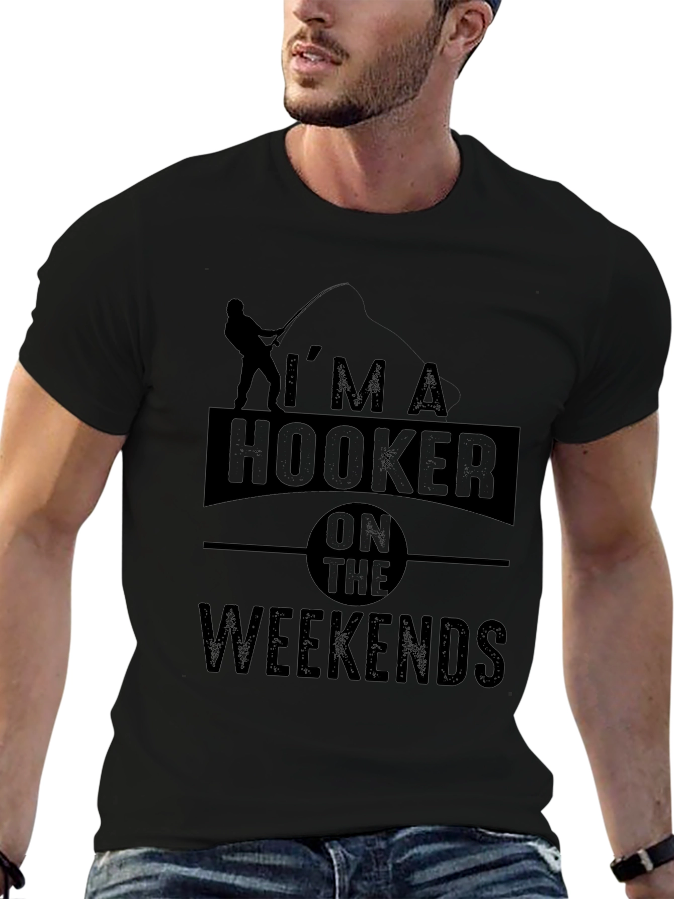 Im A Hooker On The Weekends Fishing T-Shirt