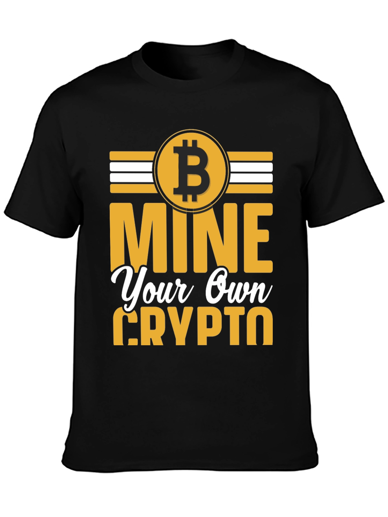 Mine Your Own Crypto Black T-Shirt