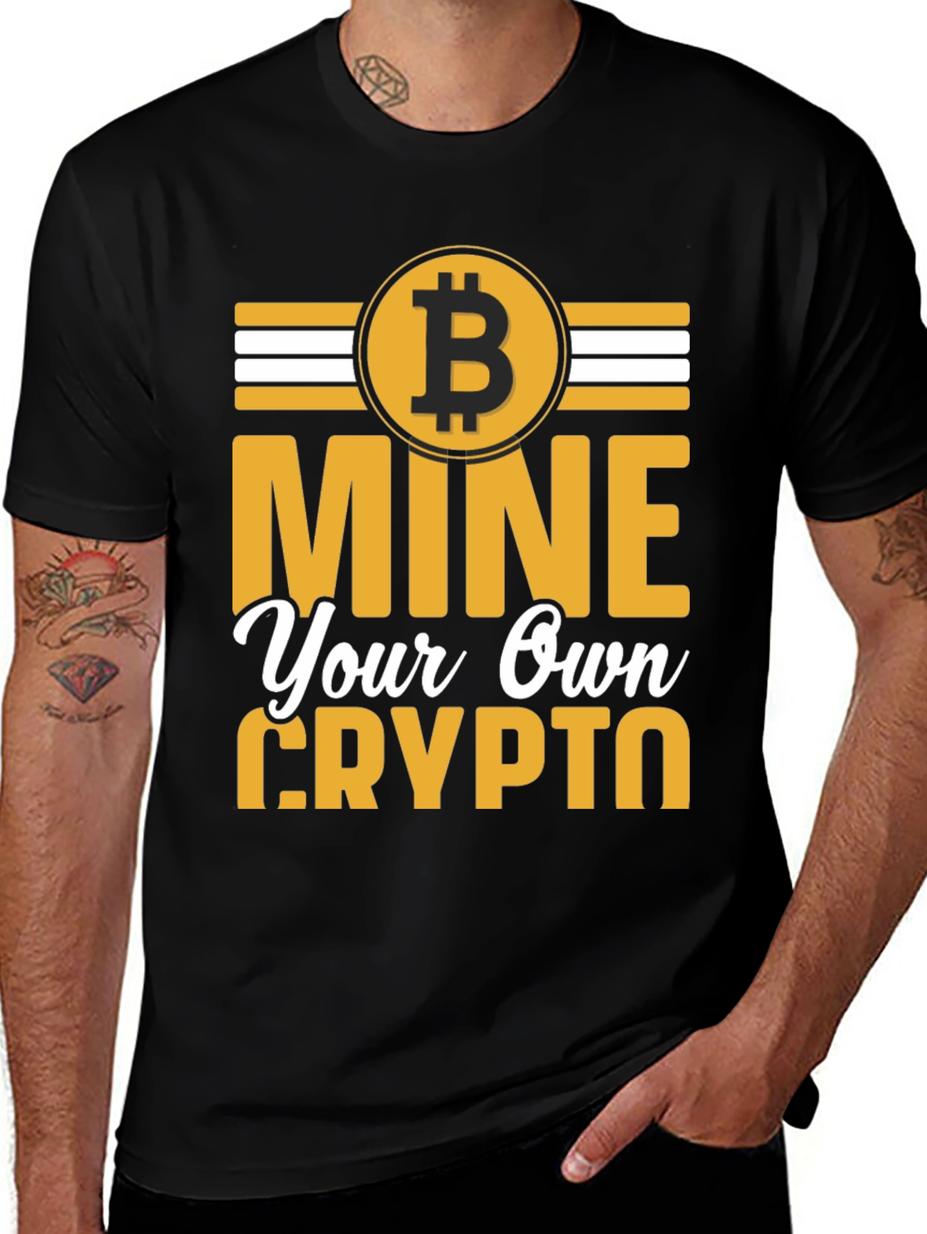 Mine Your Own Crypto Black T-Shirt