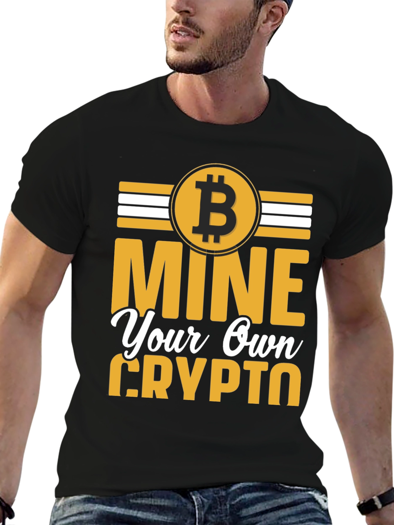 Mine Your Own Crypto Black T-Shirt